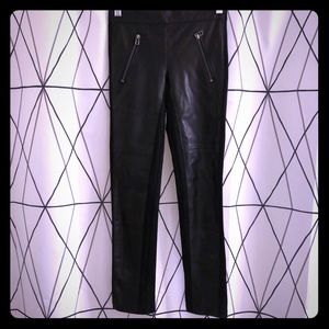 Graham and Spencer leather front leggings